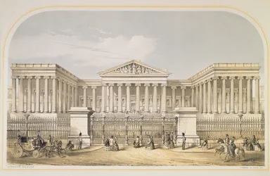 El Museo Británico, 1853